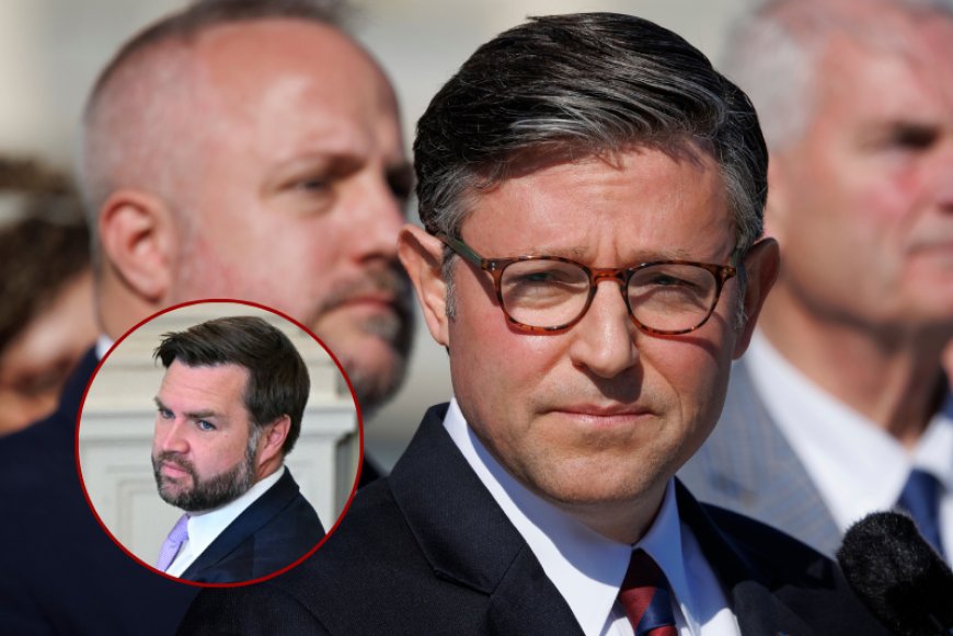 Johnson stresses that Tuesday’s Democrat election wins are ‘not indicative of what’s to come’ while VP Vance shares message of his own