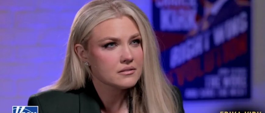 Erika Kirk Addresses Whether She’ll Seek Death Penalty For Husband’s Alleged Killer