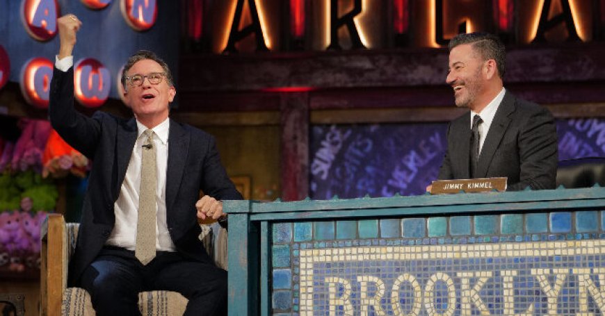 Stephen Colbert, Jimmy Kimmel Celebrate Socialist Zohran Mamdani’s NYC Mayor Election