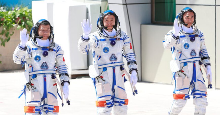Three Chinese Astronauts Stranded in Space Due to Hit from Debris