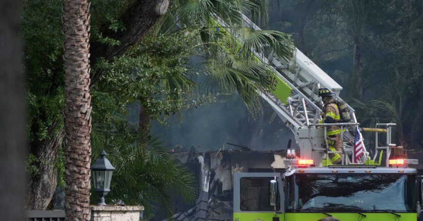 WATCH: Massive Fire Erupts at Miami Heat Coach's Florida Residence