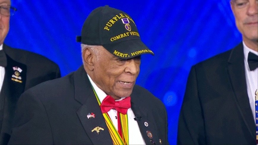Trailblazing Vietnam veteran Major James Capers Jr honored with Patriot Award at 88
