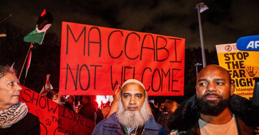 11 Arrested at Protests Against Israeli Football Team Being Allowed to Play in England