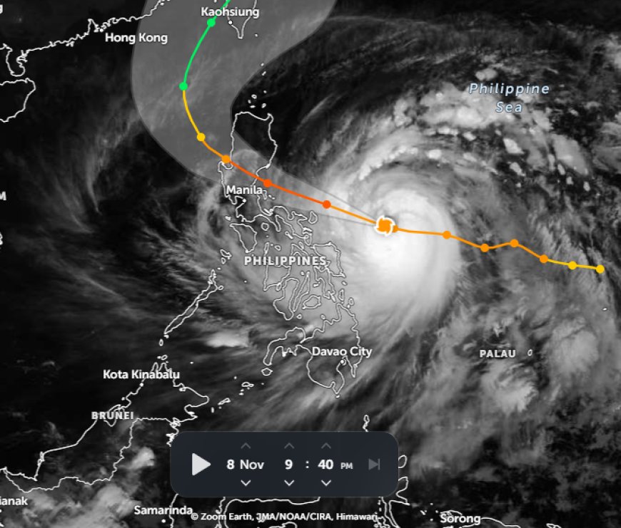 Philippines Faces Another Powerful Storm After Typhoon Tino’s Devastation As Typhoon Uwan approaches (Video: Typhoon ‘Uwan’ Tracker | Nov. 8 )
