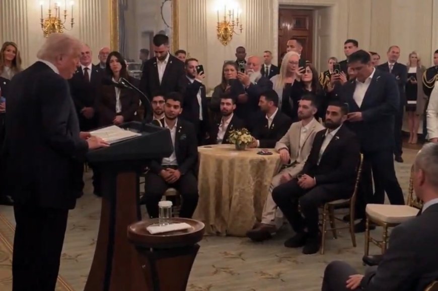 Trump welcomes freed Israeli hostages to White House: ‘You’re heroes’