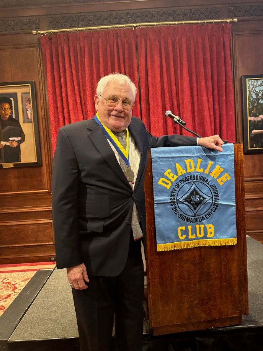 Ex-New York Post media columnist Keith J. Kelly inducted into Deadline Club New York Journalism Hall of Fame