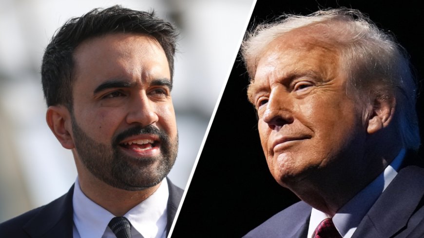 Trump plays host to vocal foe Mamdani