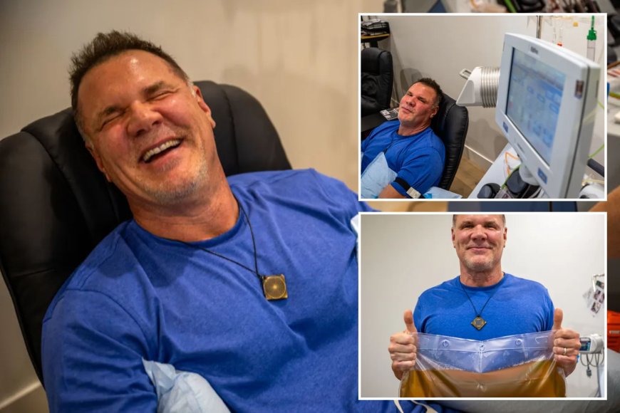 Rich longevity seekers are spending thousands on ‘blood cleansing’ to remove ‘toxins’ from their bodies