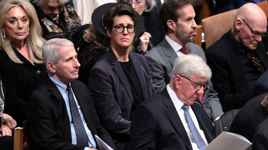 Rachel Maddow attending Dick Cheney's funeral sparks social media frenzy