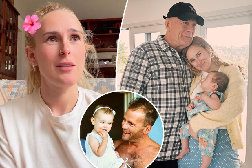 Rumer Willis gives heartbreaking update on dad Bruce’s dementia battle