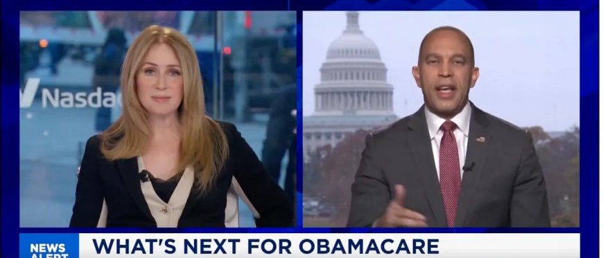 Hakeem Jeffries Blows Up At CNBC Host As She Confronts Him On Healthcare