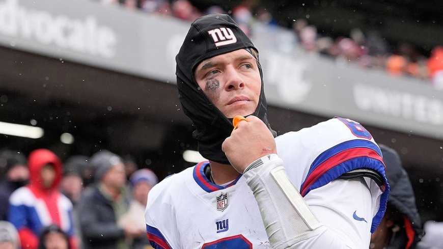 Giants rule out Jaxson Dart for game vs Lions, Jameis Winston gets second consecutive start