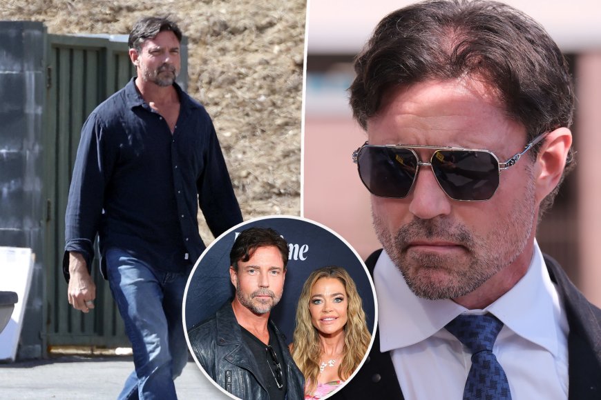 Denise Richards’ ex Aaron Phypers allegedly begging friends for money as he fears he’ll end up homeless