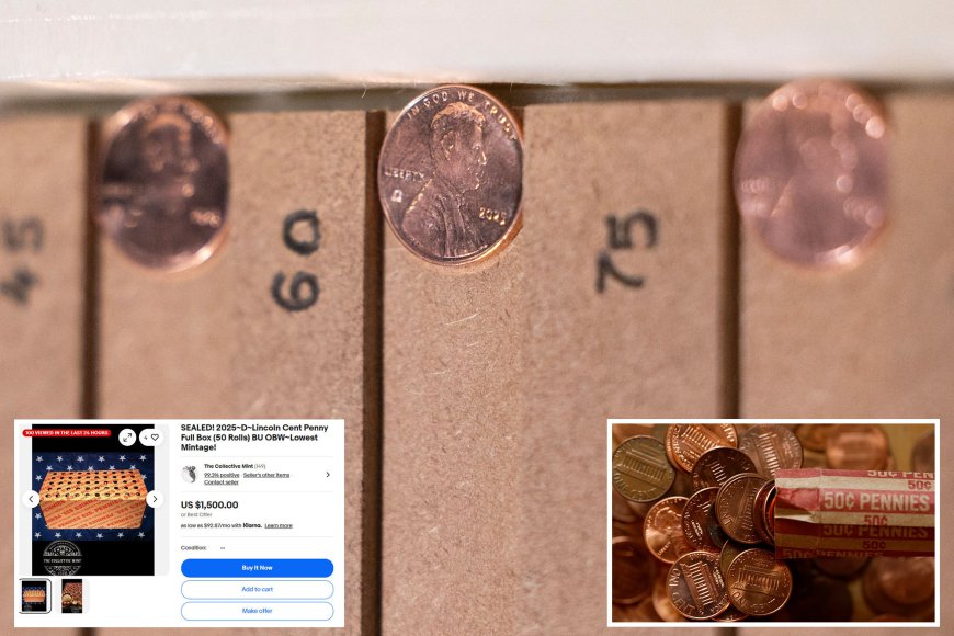 Online vendors selling pennies for $1,500 after final coins are minted: Is it a scam?