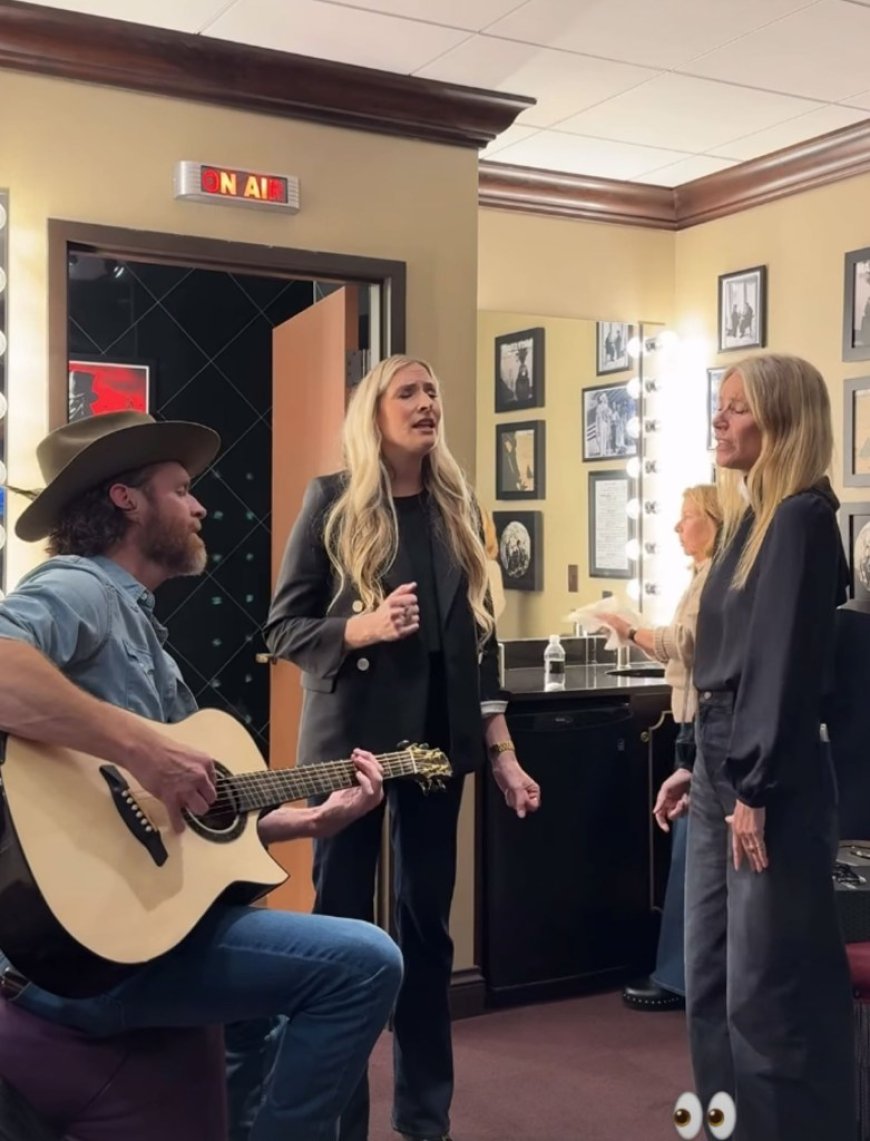 Gwyneth Paltrow gives surprise performance at Grand Ole Opry 100-year celebration