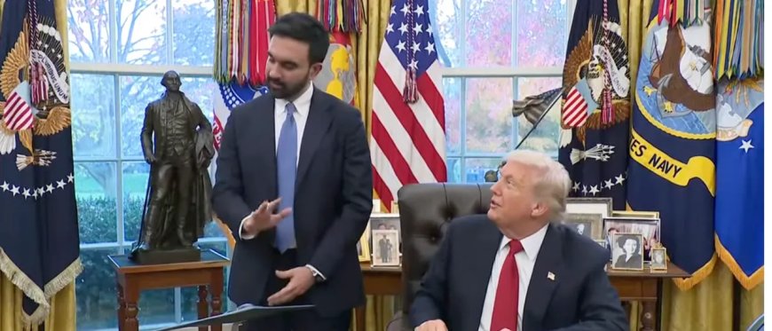Trump Gives Mamdani Permission To Call Him Fascist In Hilarious Oval Office Exchange