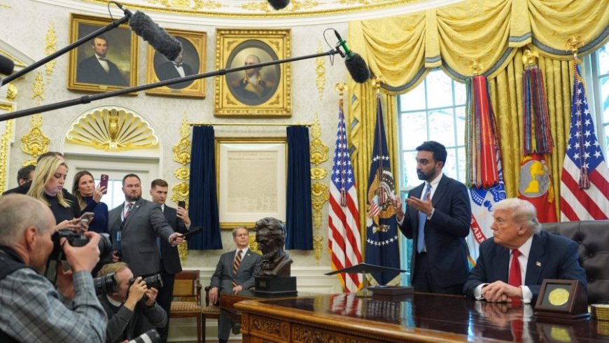 Watch Trump, Mamdani speak to reporters: 'I think you're going to have a really great mayor'