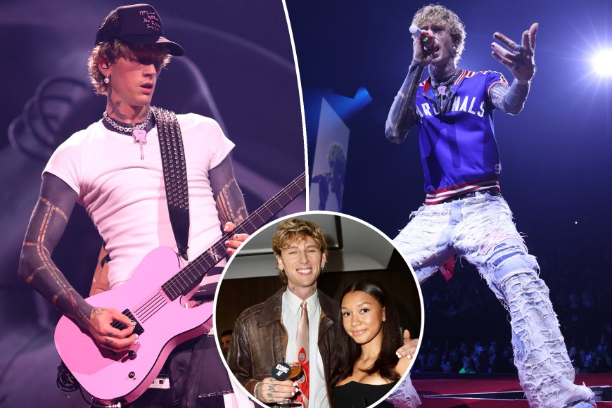 MGK dedicates ‘Lost Americana’ LA show to his daughters: ‘My two baby girls’