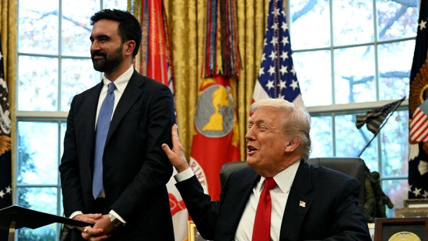 ‘Just say yes’: Trump cuts in as NYC mayor-elect Mamdani dodges on calling him a ‘fascist’ at Oval Office