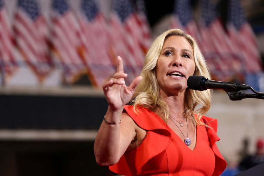 Rep. Marjorie Taylor Greene leaving Congress after feud with Trump