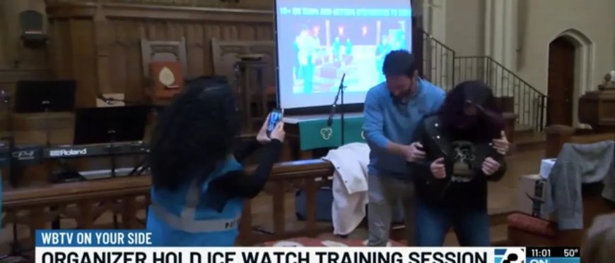 Liberal Women Role Play As Illegal Immigrants And Teach Volunteers How To Resist ICE