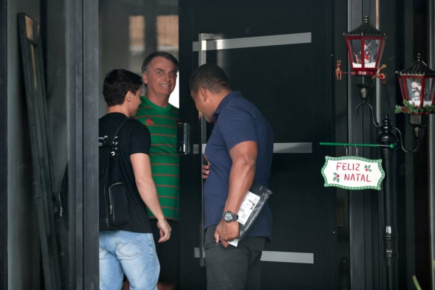 Brazil’s ex-President Jair Bolsonaro detained by police, lawyer says