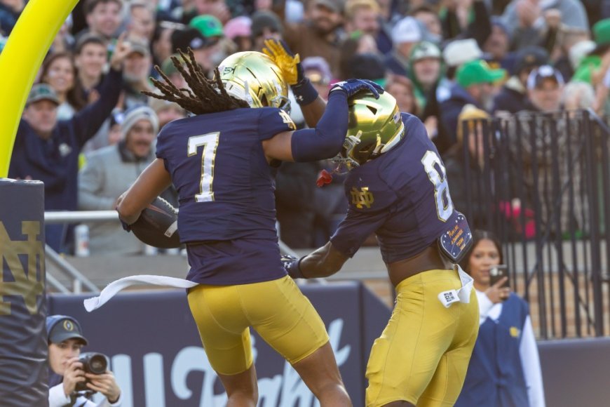 Notre Dame scores three times to start game vs. Syracuse — without offense touching the field
