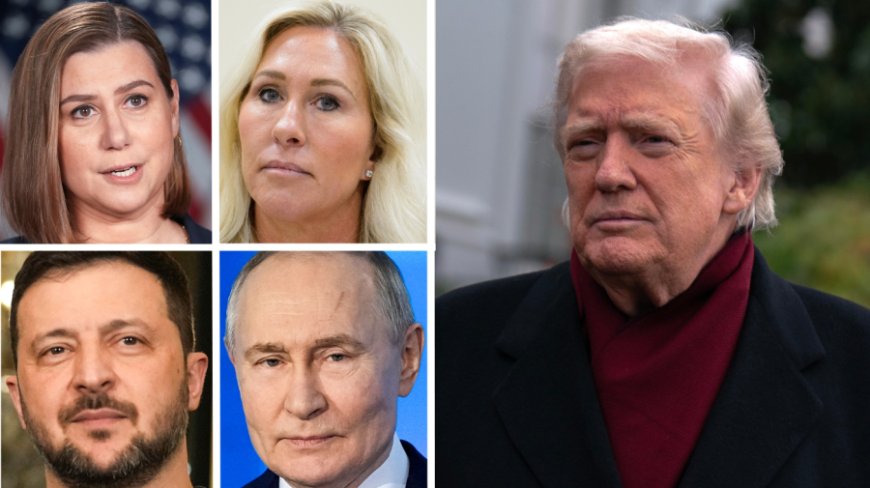 Sunday shows preview: Trump ups attacks on Greene, Dems; Ukraine peace plan under review