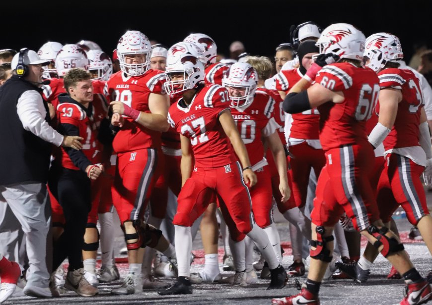 Nixa kicker rewards coach’s gutsy call as Eagles stave off Helias in state quarterfinals