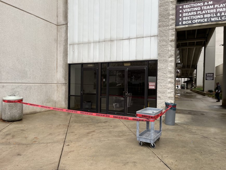 Part of MSU’s Plaster Stadium floods after sprinkler line break