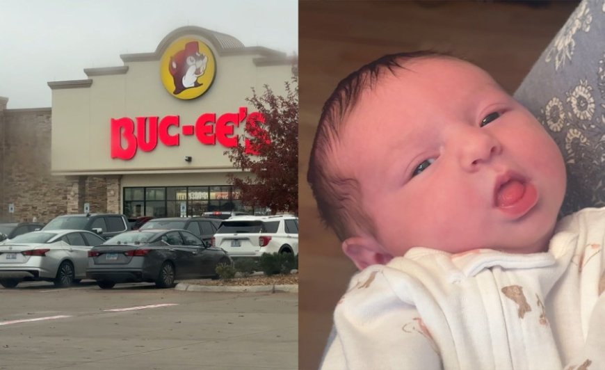 EMS praises dad's calmness in delivering baby at Buc-ee's in Missouri