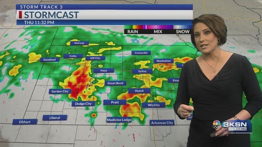 Storm Track 3 Forecast:  Rain is back in Kansas, more lined up early next week