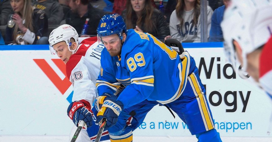 Blues activate Pavel Buchnevich from IR