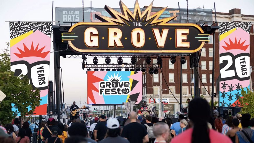 20 Years of Street Fest Magic: Grove Fest Visual Identity