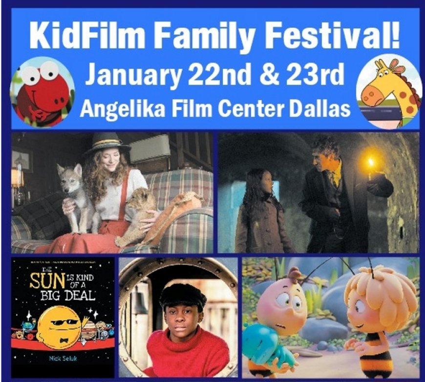 38th KidFilm Family Festival to Serve Up Free Films & Fun Jan. 22nd – 23rd