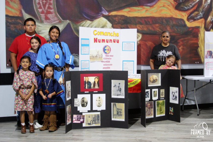 Estudiante de Sunset rinde homenaje a su herencia comanche