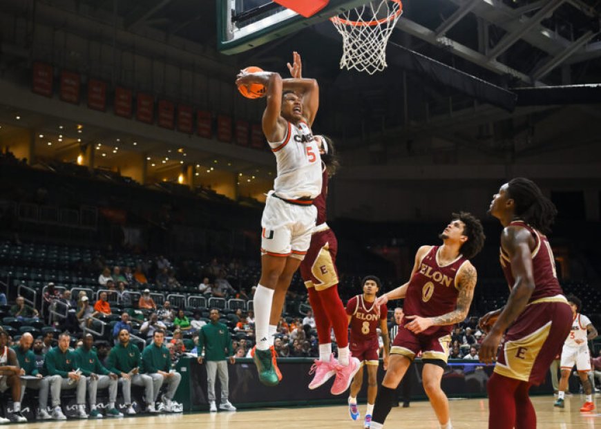 Miami MBB cruises to 99-72 victory over Elon