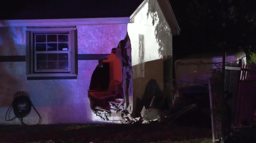 No injuries after van slams into Miami Gardens Home