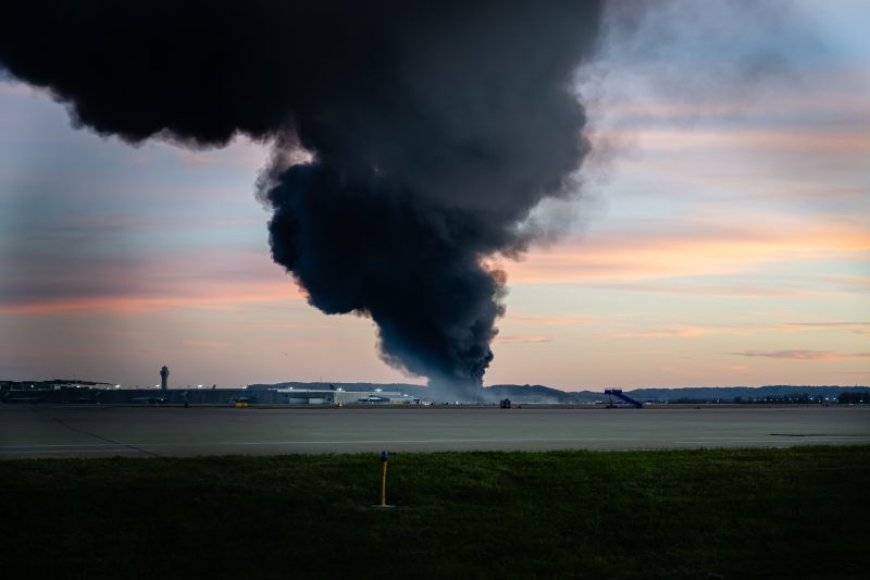 New images show fiery moments before deadly UPS plane crash