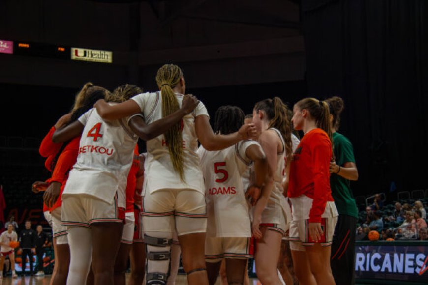 ‘Canes Takes down Davidson 66-58 in 2025 WBCA Showcase 