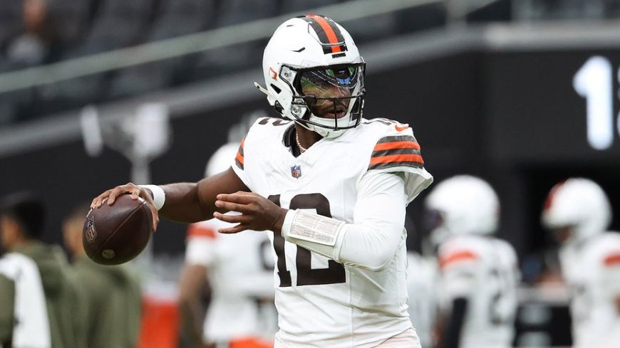 Deion Sanders shares emotional moment with son, Shedeur, before Browns rookie's first NFL start