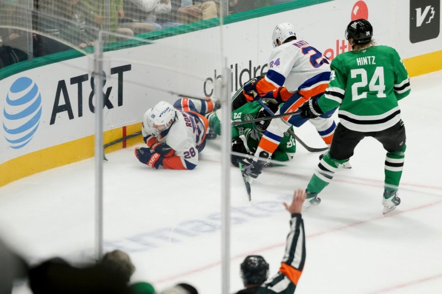 Alexander Romanov out at least five months after vicious hit as Islanders get dealt multiple injury blows