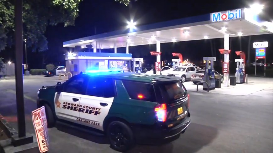 1 hospitalized after shooting at Oakland Park gas station