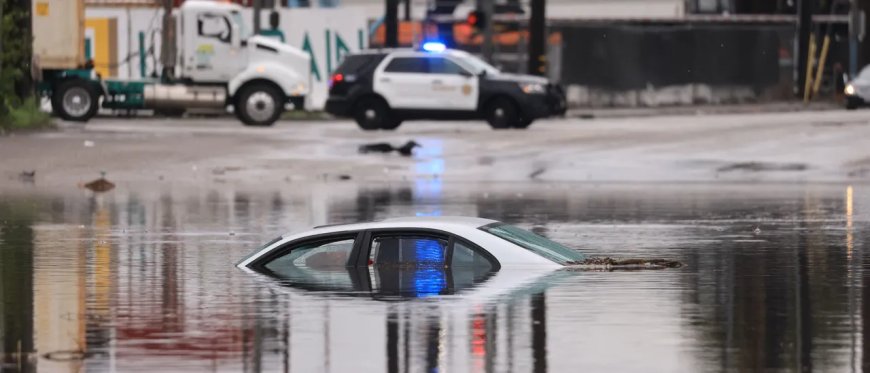 Video Shows Vietnam War Veteran Rescued After Getting Trapped In Flooded California Street
