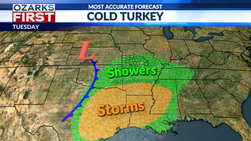 Pattern shift bring rainfall and winter cold