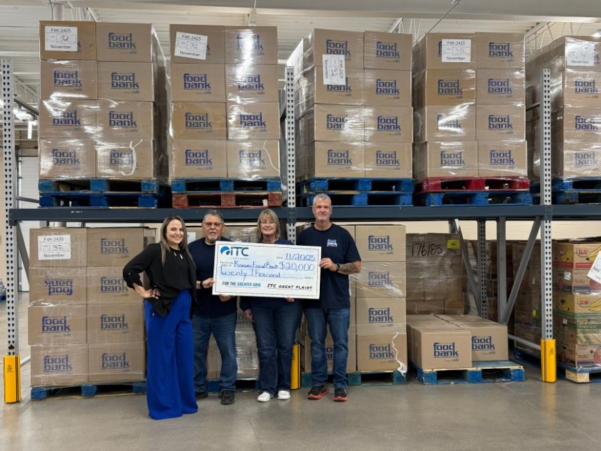 Utility company donates $60,000 to Kansas food banks