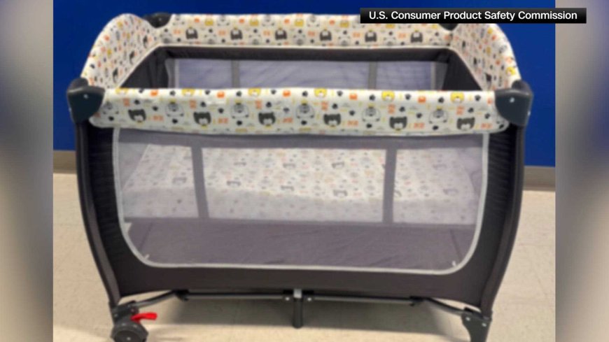 Baby play yards sold on Amazon recalled