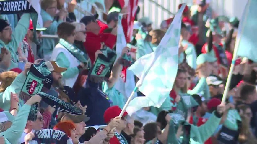 KC Current fan shop opening on the Country Club Plaza