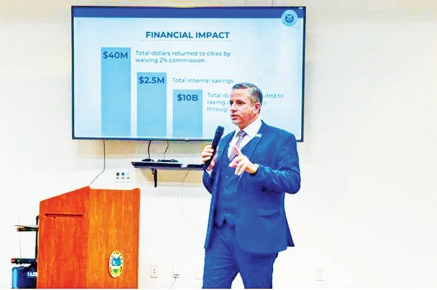 Tax Collector announces distribution of October property tax collection