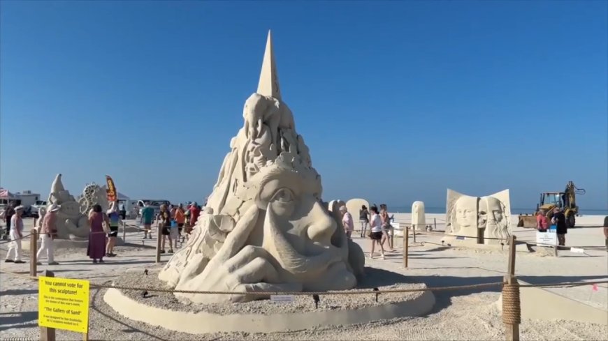 Beloved sand sculpture festival returns to Tampa Bay after 2-year hiatus